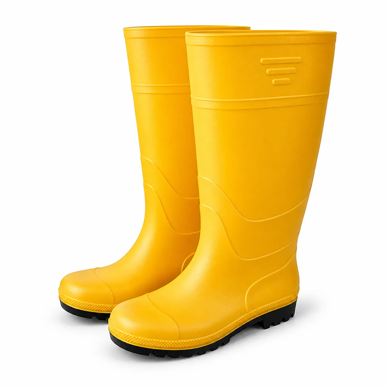 Botas de PVC Amarillas para Apicultura y Trabajo