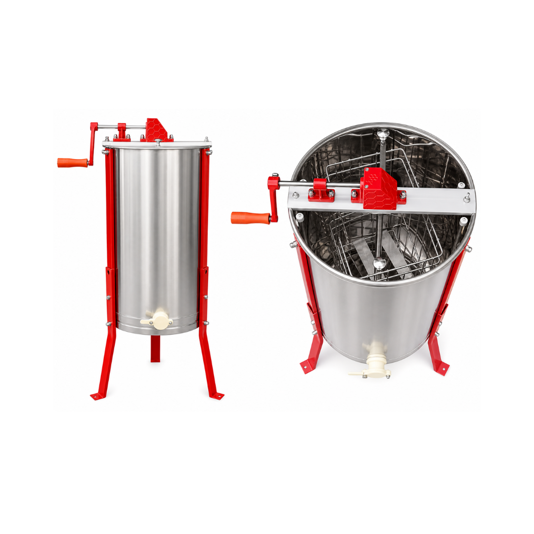 Extractor de Miel en Acero Inox 304. Manual (2 Cuadros)