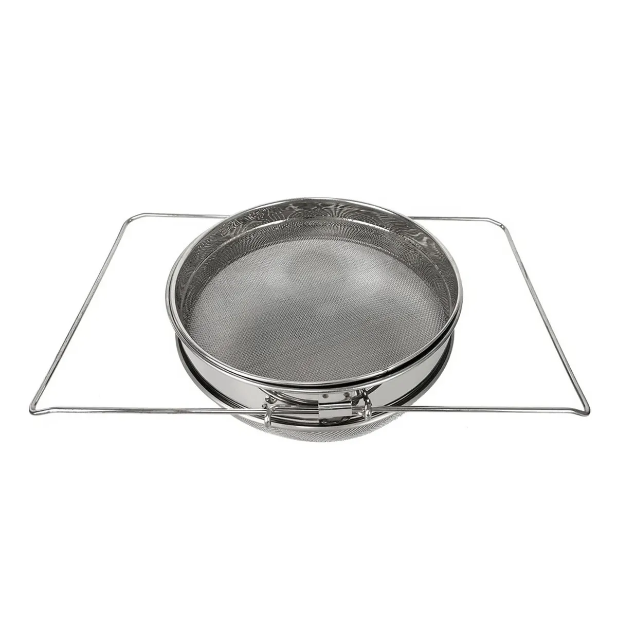 Cedazo Doble para Miel de Acero Inoxidable, 16 cm 3