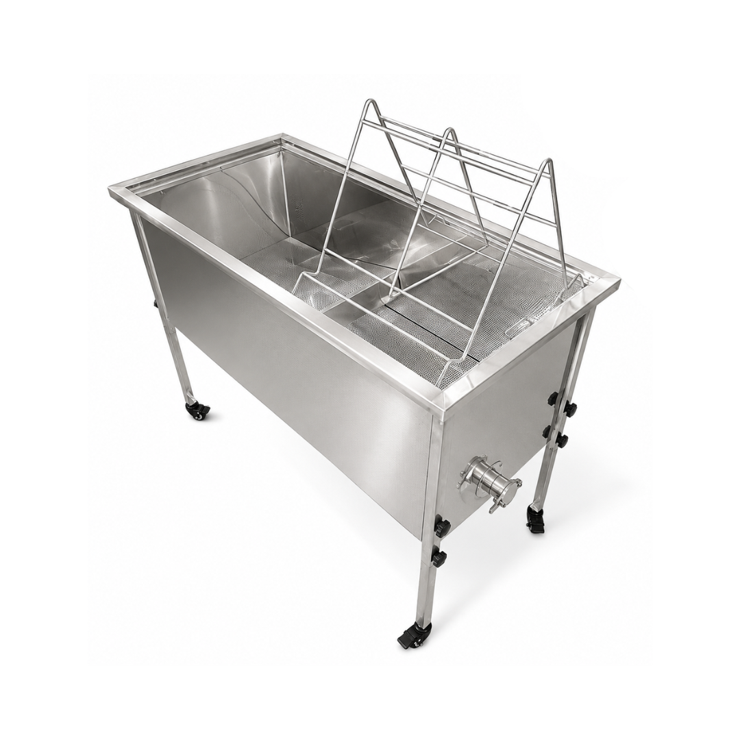 Mesa desoperculadora de acero inoxidable 304