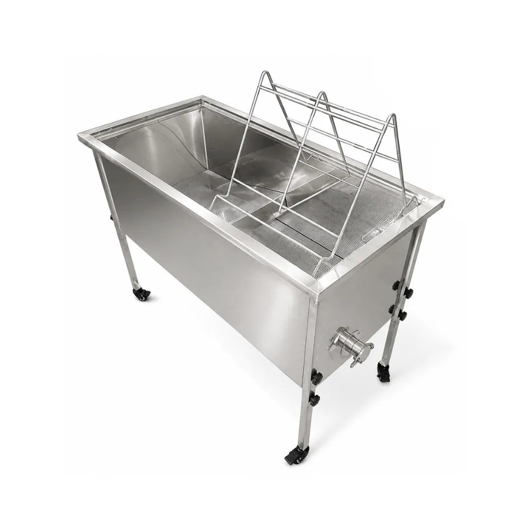 Mesa desoperculadora de acero inoxidable 304